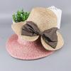 Women Elegant Bowknot Split Beach Cap