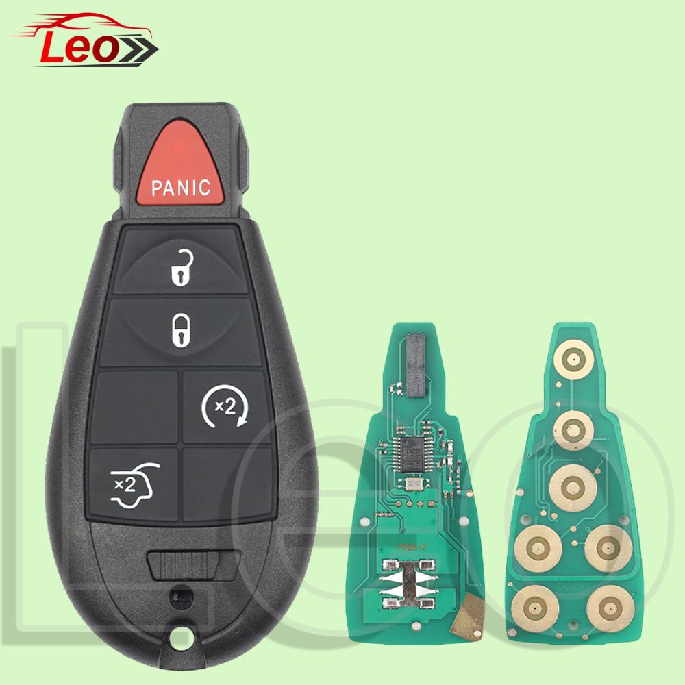 Leo M3N5WY783X Car Smart Remote Key For Chrysler Jeep Grand Cherokee Dodge RAM Chrysler Town&Country NO Keyless 433MHz ID:46CHIP
