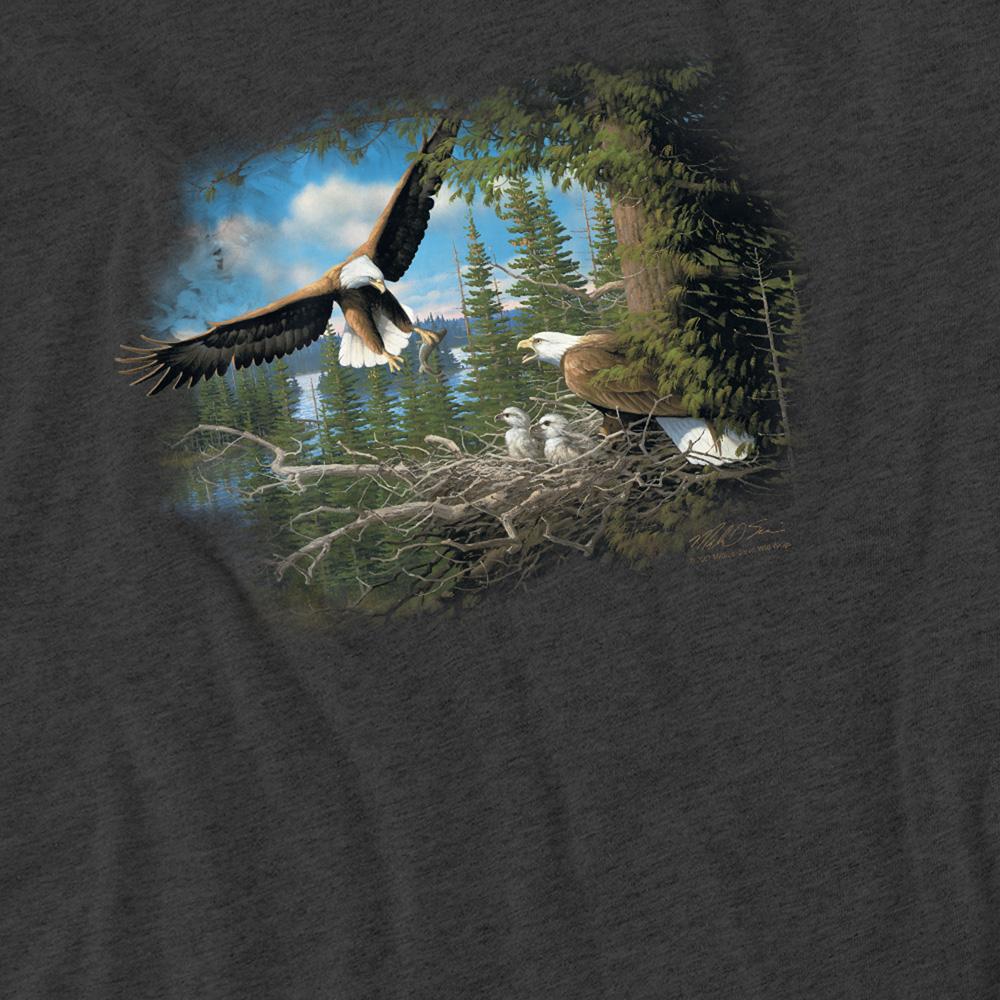Wild Wings Unisex Adult Bald Eagles T-Shirt