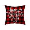 Merry Christmas Cute Dwarf Print Pattern Cushion Cover Home Living Room Sofa Decoration Polyester Pillow Pillow Cover