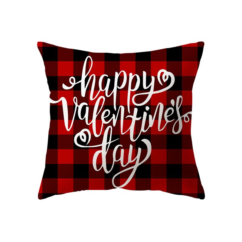 Merry Christmas Cute Dwarf Print Pattern Cushion Cover Home Living Room Sofa Decoration Polyester Pillow Pillow Cover