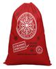 Printtoo Pack Of 2 Drawstring Special Delivery Extra Large Size Christmas Sack Re-Usable Xmas Present Storage 27x20 Inch