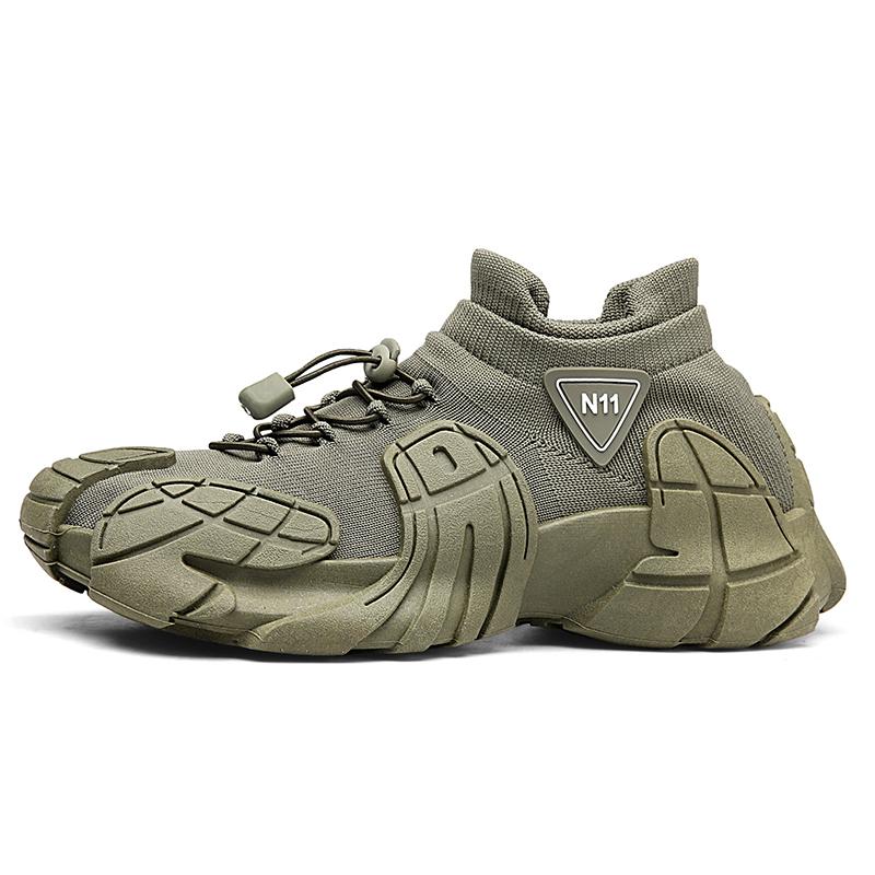 

Мужские модные спортивные кроссовки «Осьминог», мужские сетчатые дышащие кроссовки для бега, обувь для ходьбы больших размеров, мужская обувь, кроссовки-носки средней высоты 45