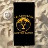 Y-yellow-stone mostra Asciugamano Spiaggia Asciugatura Rapida Morbido Asciugamani Piscina Regalo per Viaggio Palestra Doccia Campeggio sport