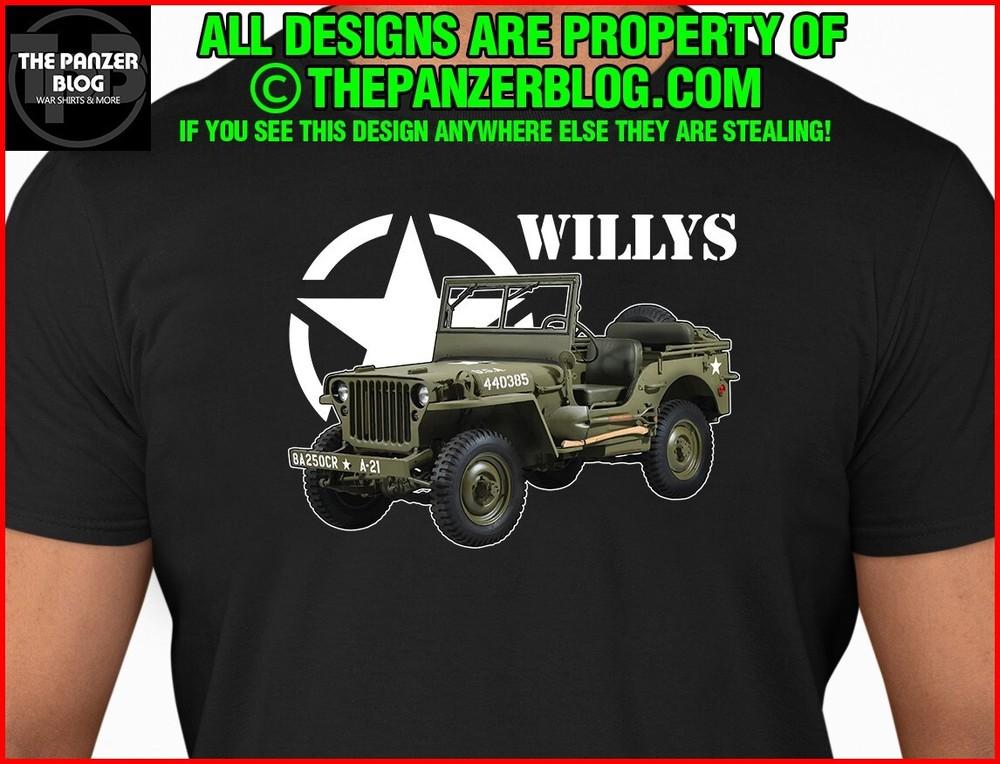 Футболка Willys Армии США Унисекс Футболка Вторая мировая война XXL