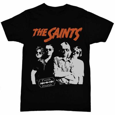 The Saints Band Punk Music Shirt Black Unisex S-2345XL LI1012