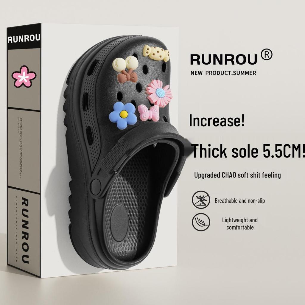 Women's Summer 2025 Nurse Clogs - EVA Thick Sole Hospital Slippers