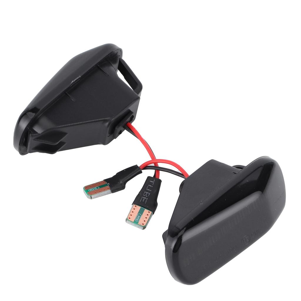 Amber Side Marker Light Fender Turn Signal Lamp 3000K Smoky Lens Fit for Honda CRVCivicJazz