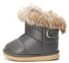 KVbabby Snow Winter Sheepskin Winter Cold Protection Shoes, Kids' Boots, Boots, Girls' Boots, Boys' Boots, Boots, Water-Repellent, Non-Slip, Warm,