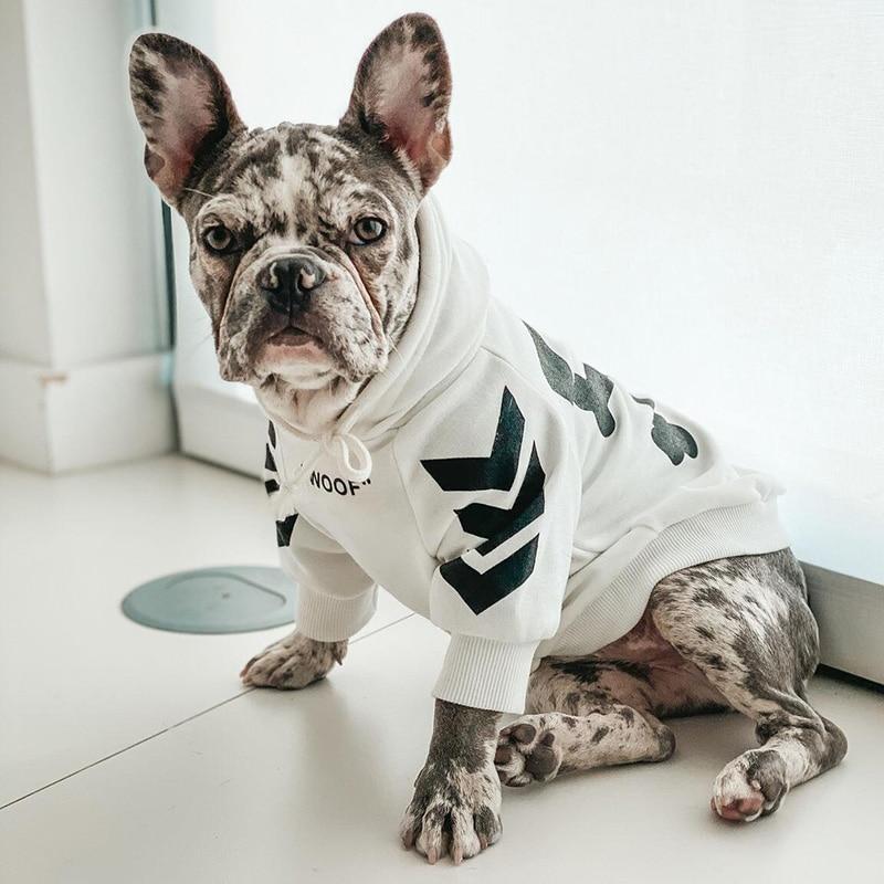 Mode Hond Hoodie Winter Hond Kleding Voor Honden Jas Katoen Ropa Perro Franse Bulldog Kleding Voor Honden Huisdieren Kleding