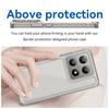 WANLONFENG MF Series for Xiaomi 14T Case TPU+Acrylic Clear Phone Cover with Tempered Glass Film