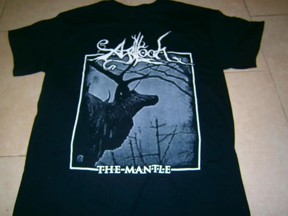 Унисекс Хлопковая Футболка с Коротким Рукавом и Круглым Вырезом Agalloch The Mantle. XXL