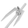 304 Stainless Steel Rotisserie Spit Rod Silver Replacement Shaft BBQ Skewer Set  BBQ Grilling