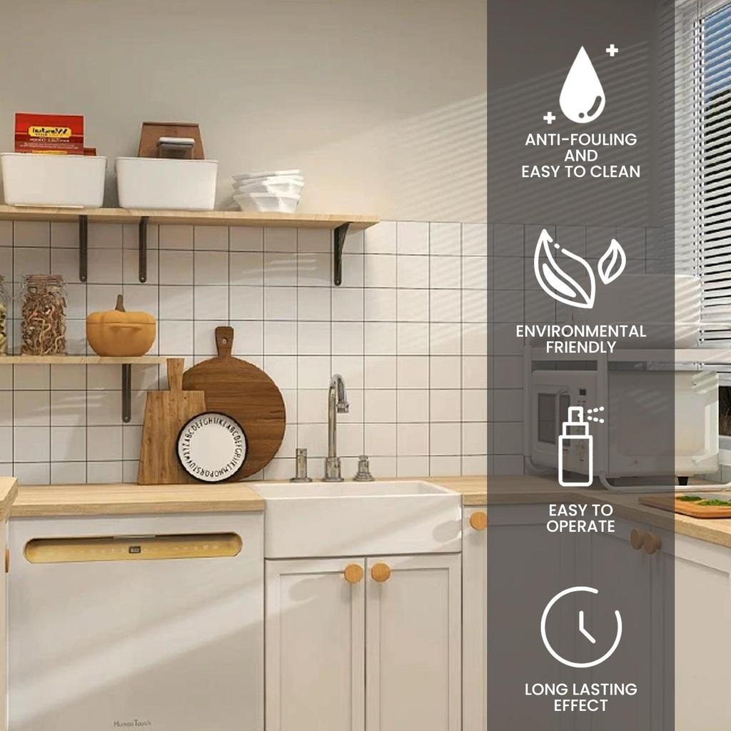 Jue-Fish Kitchen Foam Cleaner for Heavy Oil Stains On Stoves and Range Hoods