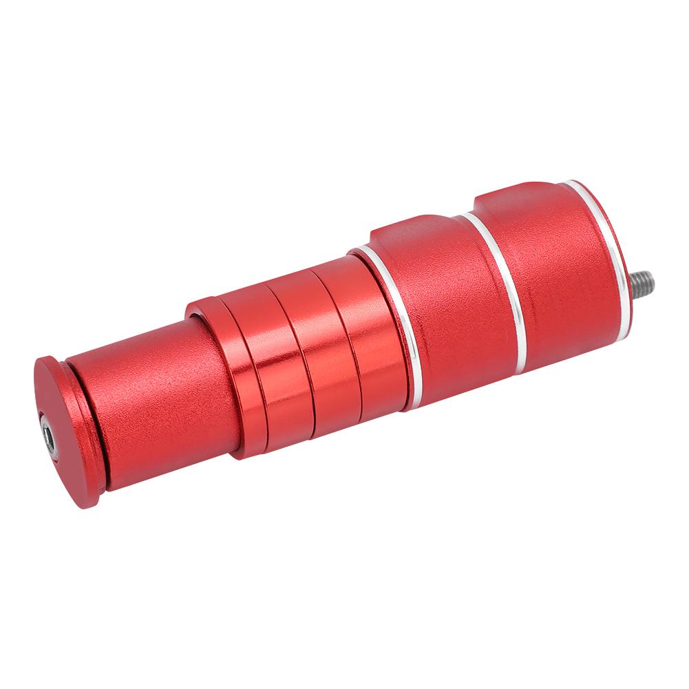 Fahrradlenker Erhöhung Gerät Mountainbike Gabelrohre Verlängerer Zubehörrot