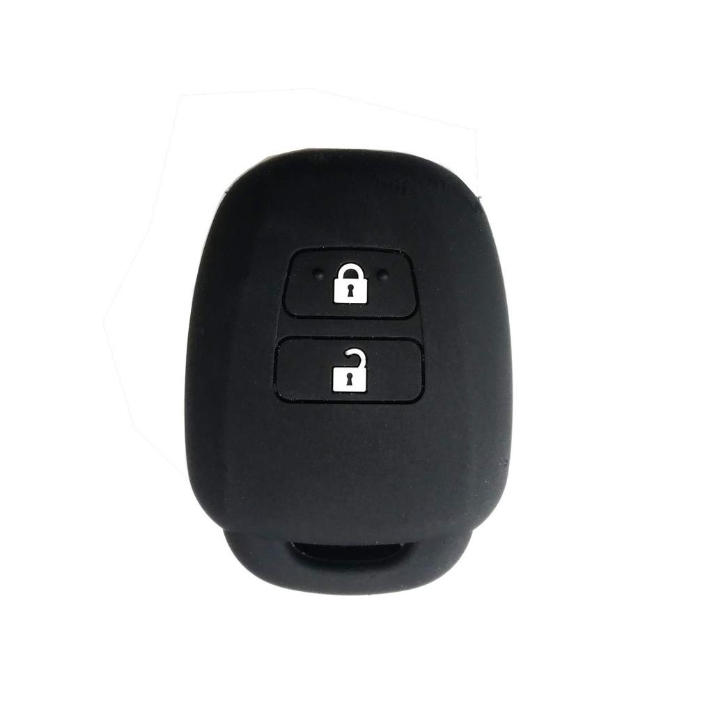 Silicone Smart Key Case, For Toyota 2 Buttons, Vitz, Hiace, Aqua, Noah, Spade, Succeeded,