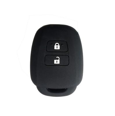 Silikon Smart Nyckelfodral, För Toyota 2 Knappar, Vitz, Hiace, Aqua, Noah, Spade, Succeeded,