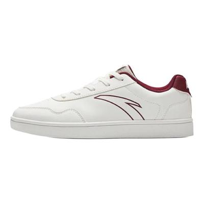 Fashion Versatile Waterproof Lightweight Breathable Low-Top Skate Shoes Women Sneaker White Red 922538041-3