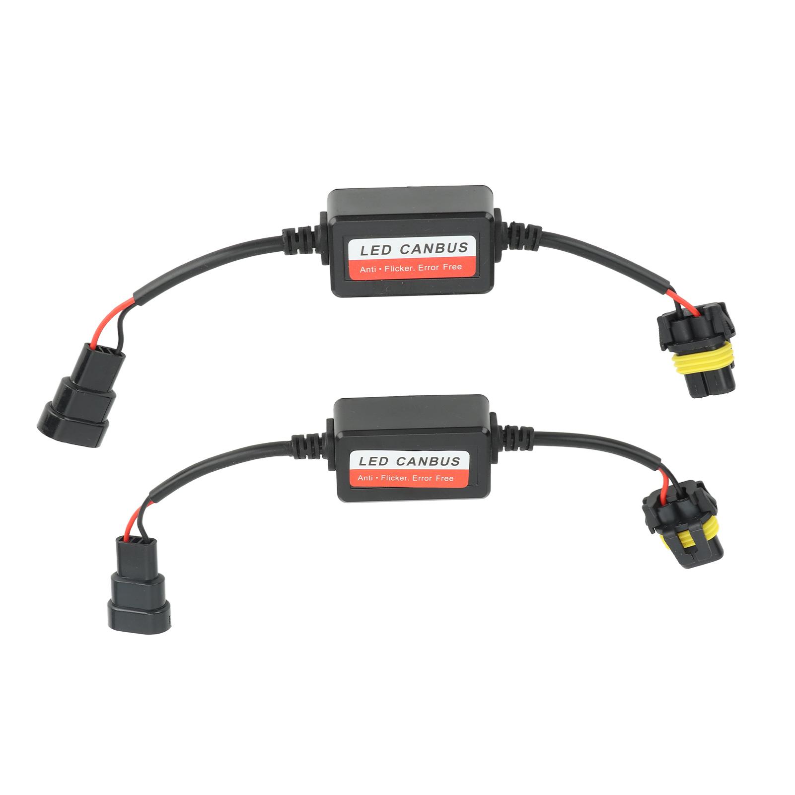 

2 шт. Декодер для фар 12 В 4 А Устранитель предупреждений об ошибках для 9005 9006 9012 Разъем Светодиодная фара