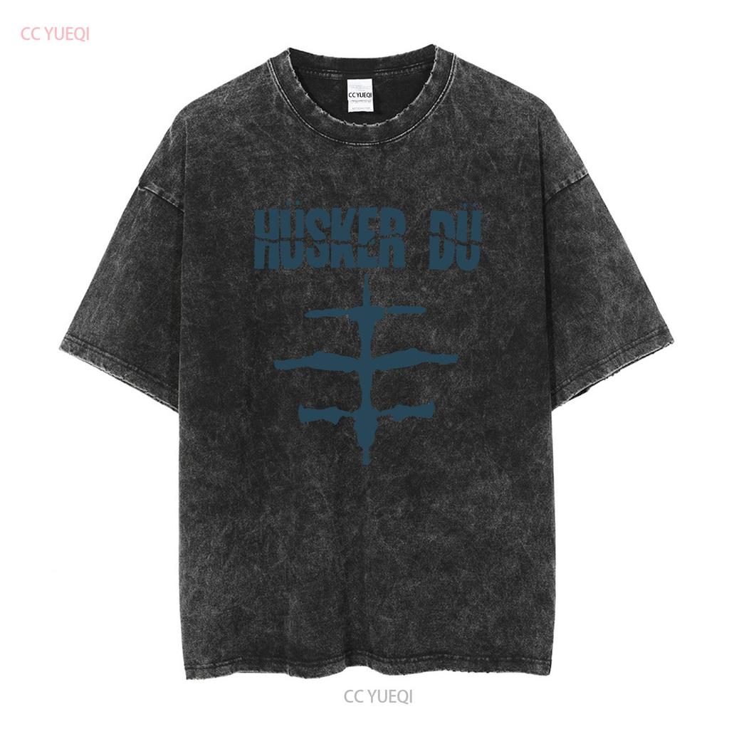 Husker Du Inkblot Logo Metal Circus T Shirt Indie Punk Rock 80s Alternative Everything Falls Apart Long or Short Sleeves
