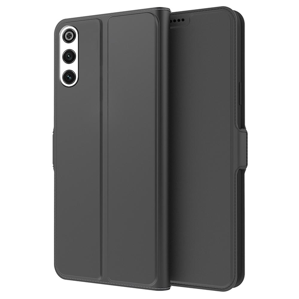 

Для ZTE nubia Redmagic 10 Air 5G Чохол Протиударний Внутрішній чохол з ТПУ Шкіряна кришка для телефону Слот для карт Black