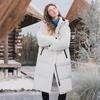Betu Women's 2025 Winter Trendy Thickened Long Hooded Down Jacket