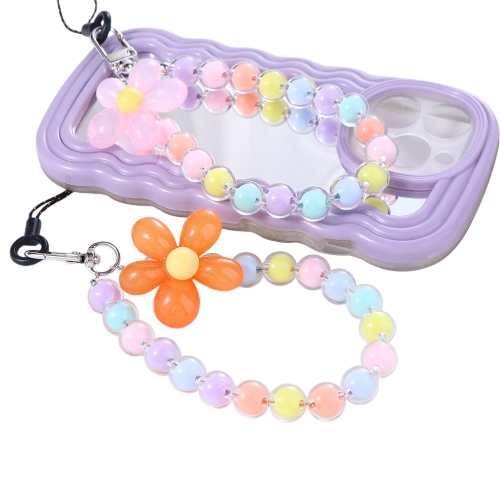 Pendant Hanging Cord Women Girls Beads Phone Chain Mobile Phone Chain Cellphone Strap Phone Lanyard
