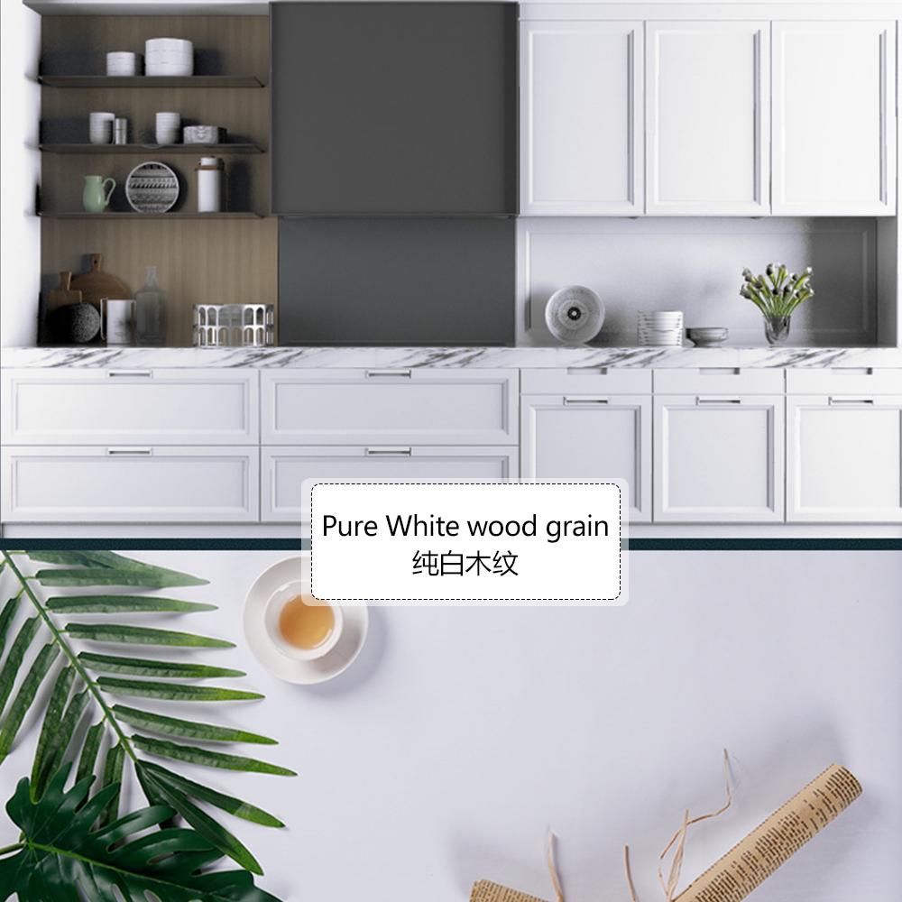 Thickened Wood Grain Self Adhesive Wallpaper Waterproof Wardrobe Tabletop Furniture Refurbished Adhesive Wallpapers 3D