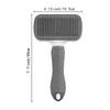 Pet Hair Removal Brushing Cat And Dog Hair Beauty Care Hairs Removal Massage Combing Hairs Cleaning Bathe Brushing Pet Supplies