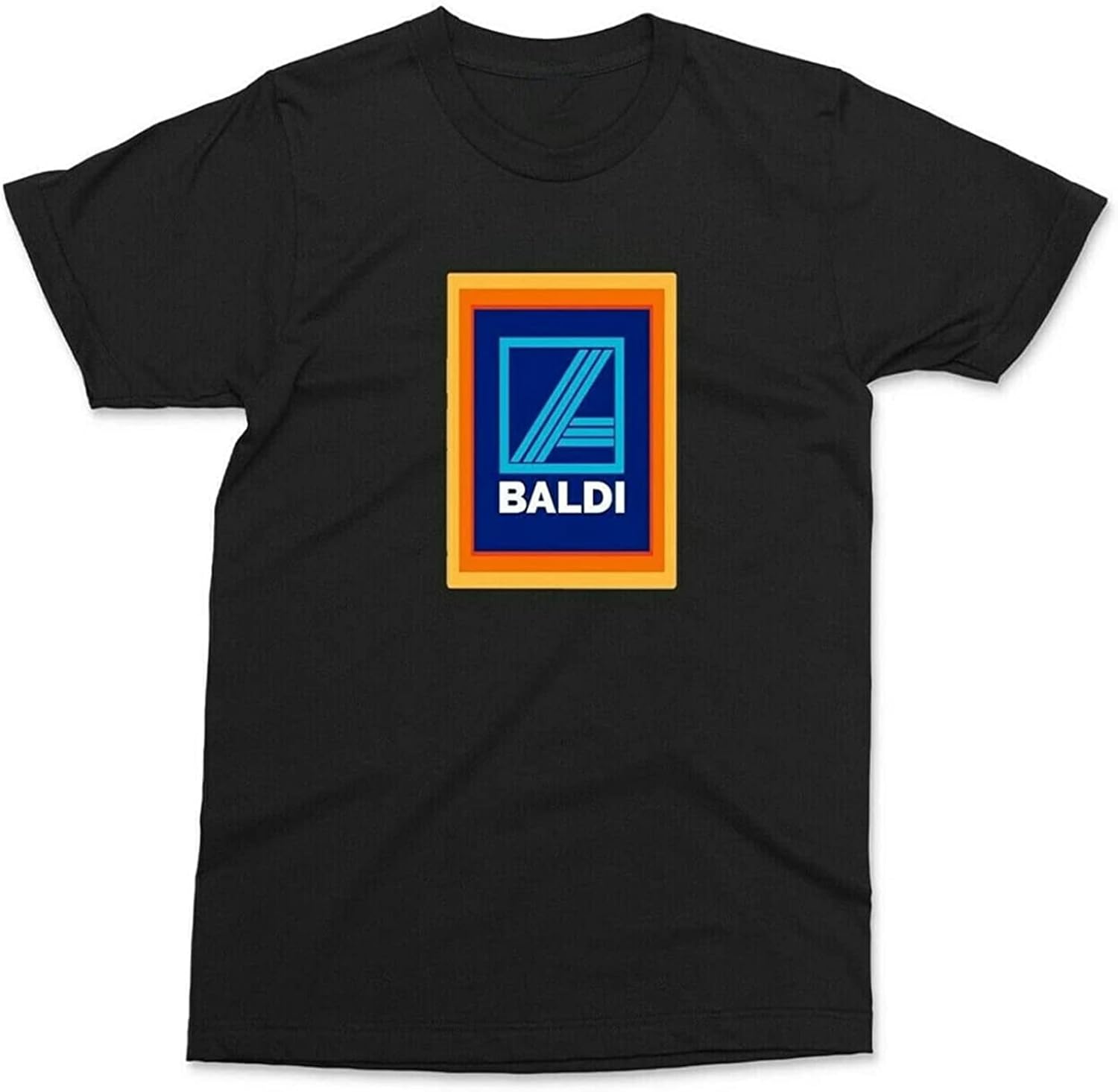 Men s BALDI Funny T Shirt Bald Person Gift Dad Fathers Grandad Birthday Present Tee XXL чёрный