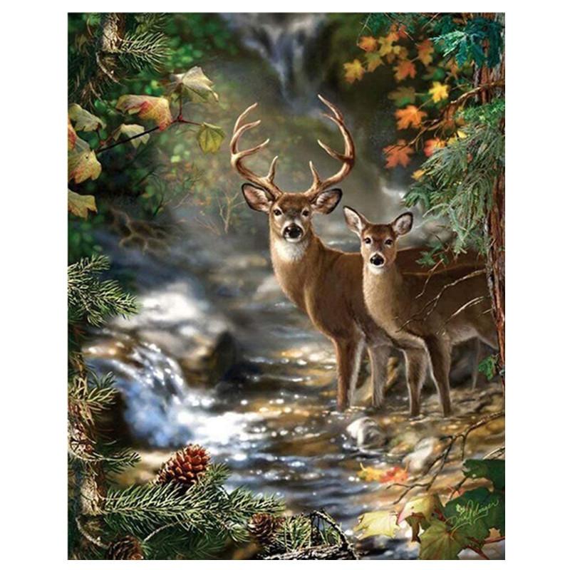 

DIY 5D Полный Круглый Дрель Алмазная Картина Вышивка Крестом Комплект Главная Стена Декор Ремесло