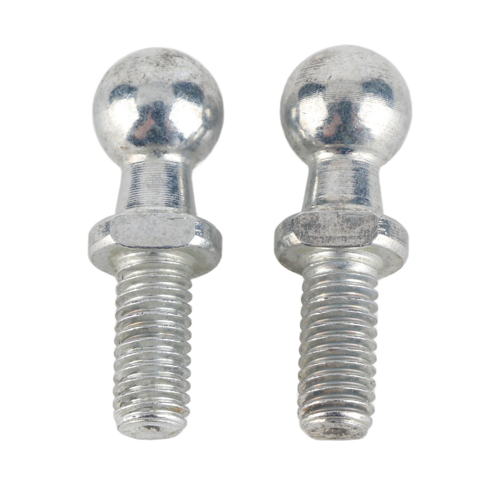 

2 шт. Автомобильный железный шариковый шпилька M6 для газовых стоек с шаровой головкой чёрный