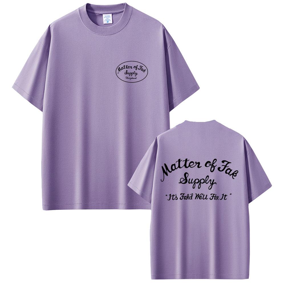 Matter of Fak The Bear TV Show Jeremy Allen T Shirt The Original Beef of Chicagoland T-shirt Men Women Casual Cotton T-shirts