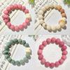 Chinese Style Dancing Lion Bodhi Bracelet Pliable Temperament Crafts Buddha Beads Rosary Bodhi Seed Bracelet Jewelry Gifts