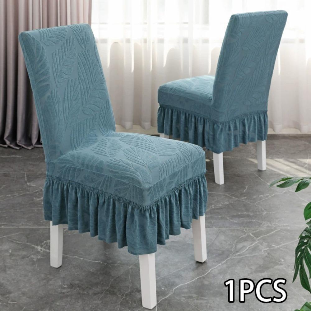 1Pcs Removable Universal Chair Cover Thickened Backrest Protector Stool Slipcover for Home Kitchen