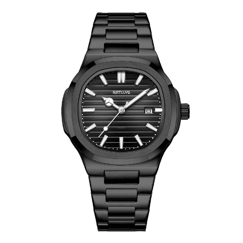 Retro Square Watch Men'S Mori Steel Belt Business Versatile Casual Luminous High-Value Men'S Quartz Watch