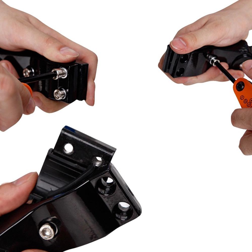 Aluminium Adjustable Mountain Road Bike Bicycle Cycling Kick Stand Foot Parking Support(Black)