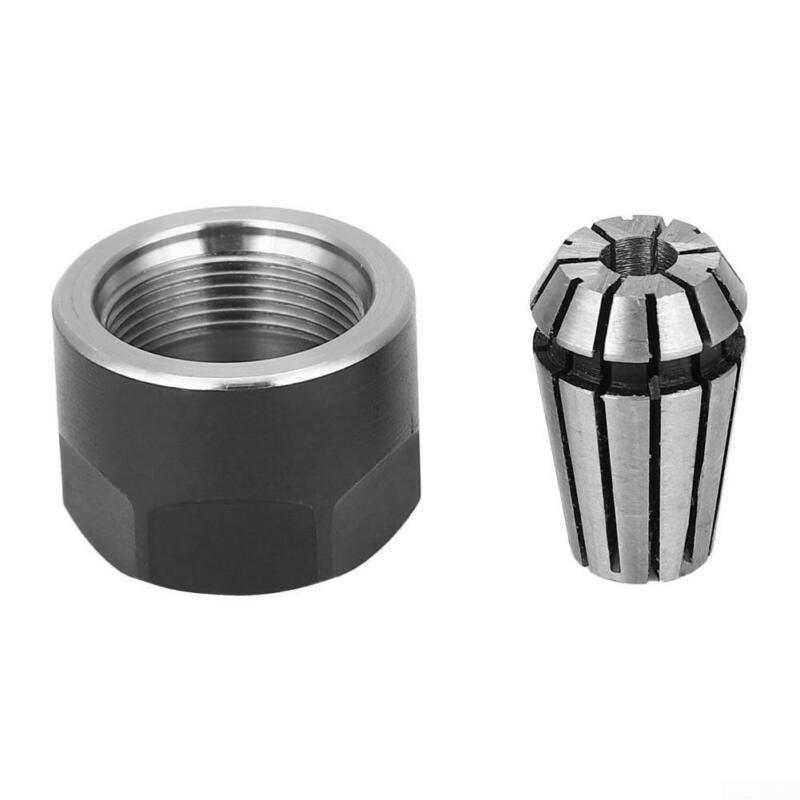 ER11 Spring Collet Chuck Clamping Nuts Lathe For CNC Milling Spring Steel