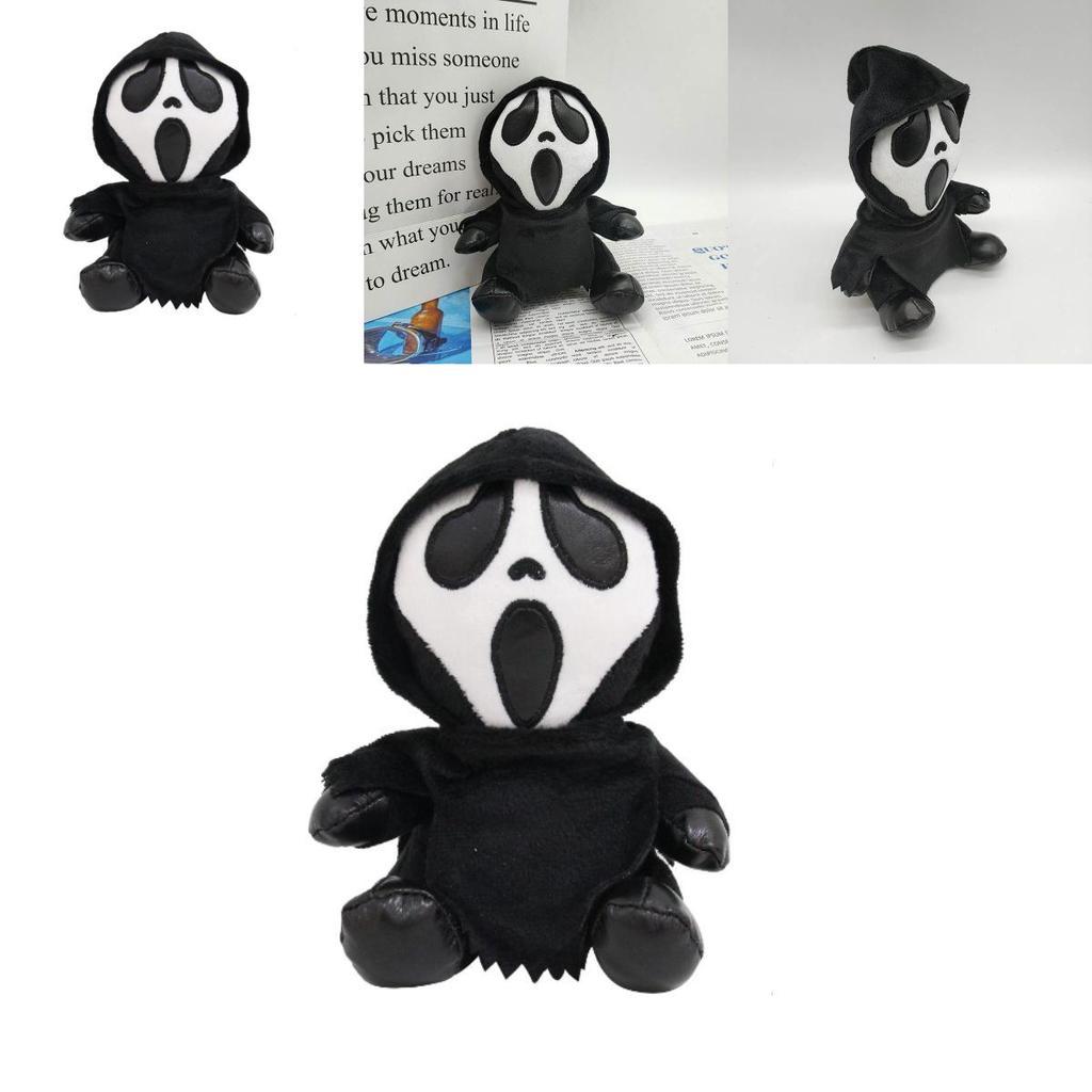 Scream Ghostface Plush Doll For Home Decor And Horror Themed Parties 7.87 Inches
