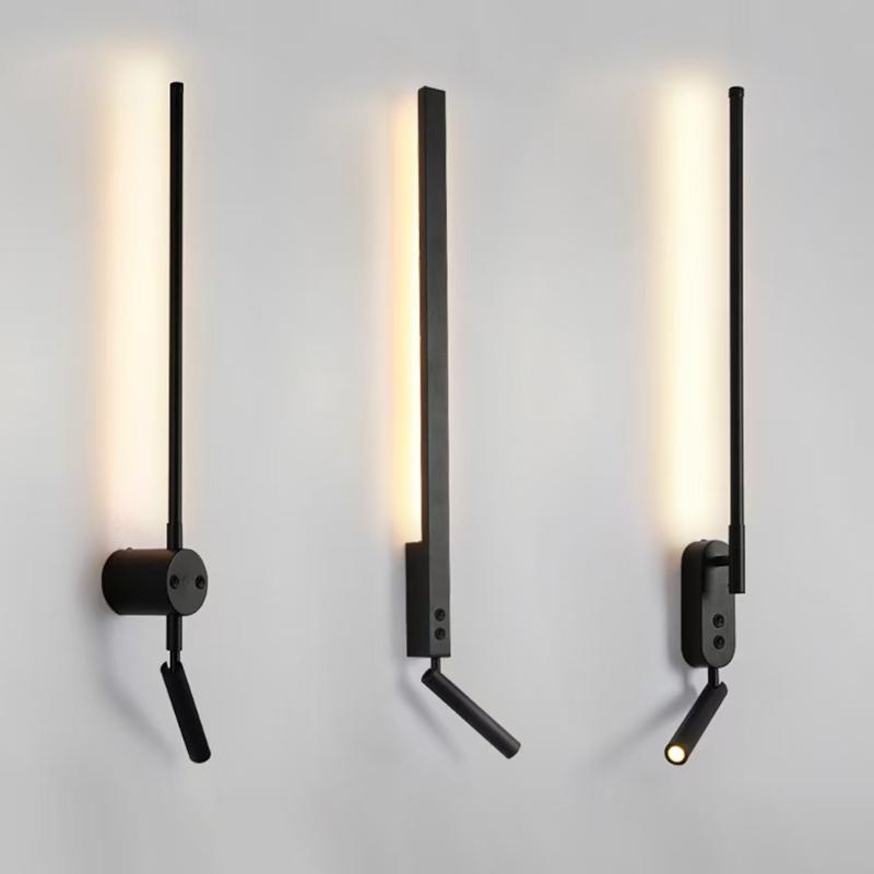 Modern Simple LED Wall Lamp Spotlights Bedroom Bedside Reading Lighting Living Room Corridor Stair Lighting Lamps