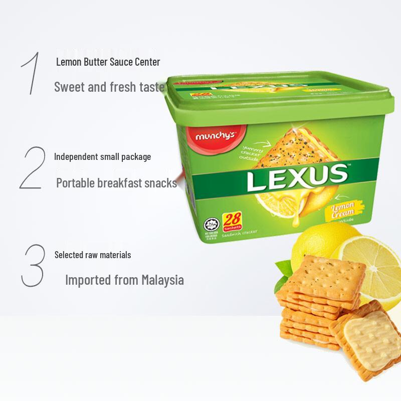 Munchy's Zitronen-Sandwich-Kekse