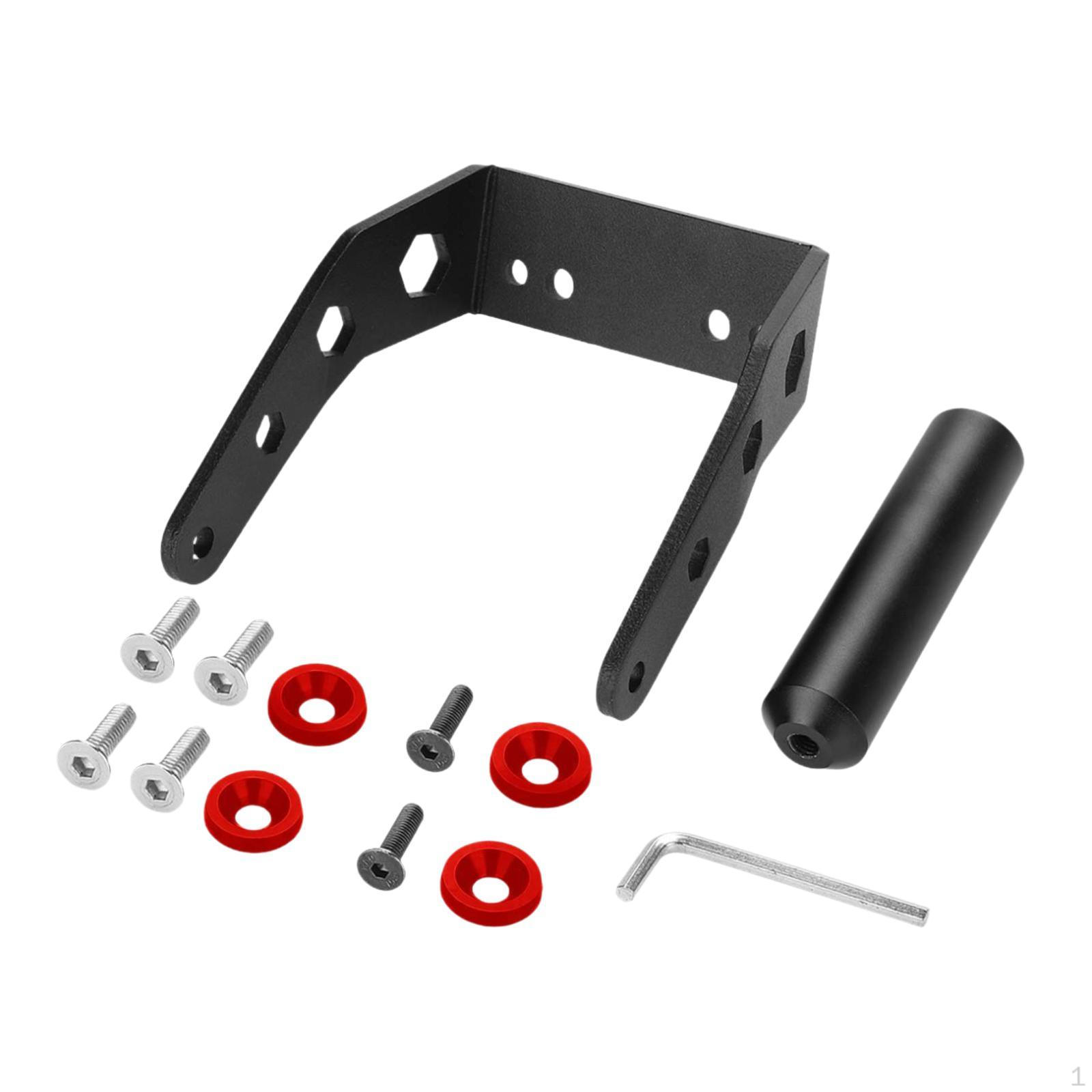 

Ручка для Dualtron 1 2 3 Eagle, алюминиевый сплав самоката, высокопрочный ремонтный руль, легкий Black Red