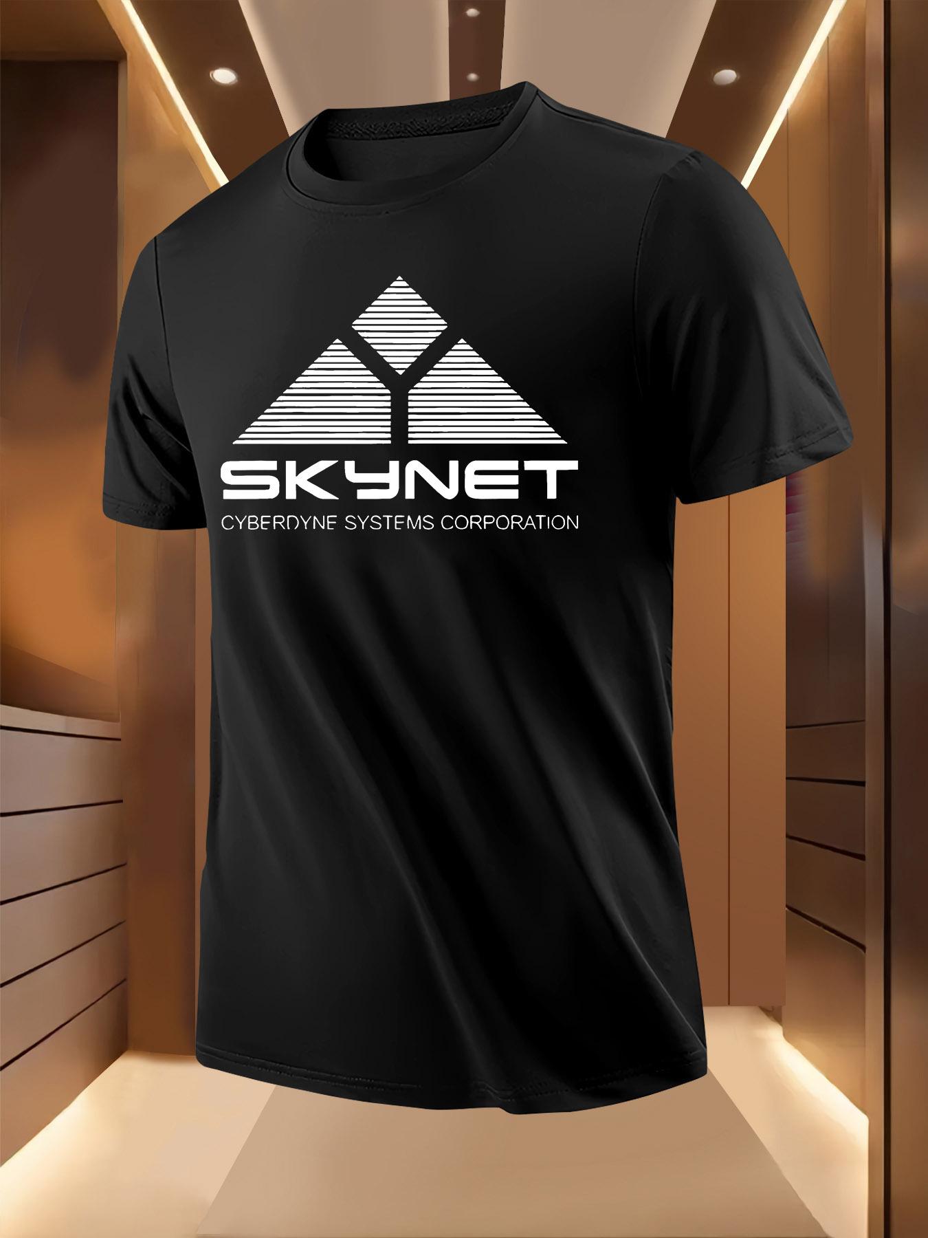 Graphic Tshirt with SKYNET Cyberdyne Systems Print - Ligh... XXXXL