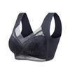Plus-Size Lace Seamless Supportive Wire-Free Bra for Women