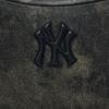MLB Denim Shoulder Bag Unisex Charcoal Gray/Hemp Sandy Brown Casual