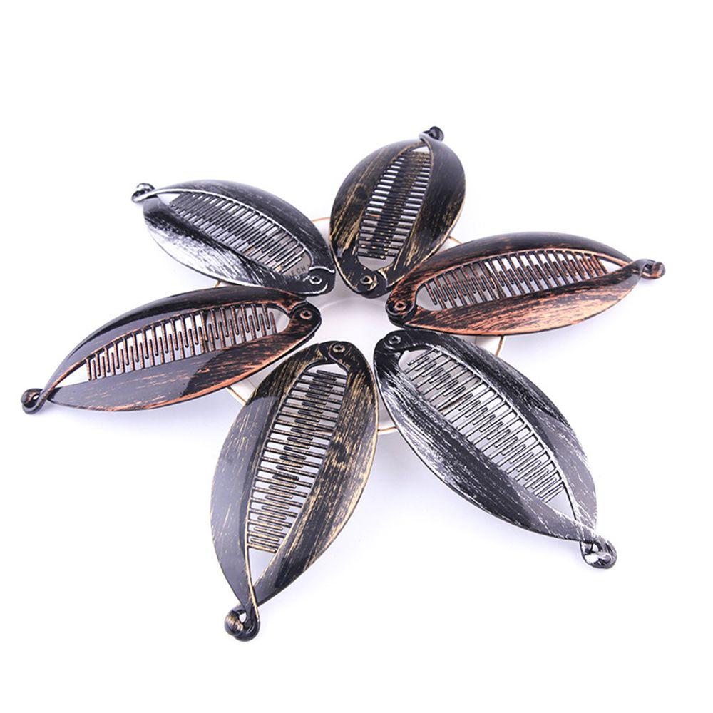 Fashion Women Fish Shape Banana Clips Hair Claws Hairpins Hair Clips Fish Clip