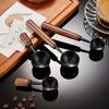 30ml Walnut Wood Coffee Scoop Stainless Steel Long Handle Measuring Spoon for Coffee Tablespoon Kitchen Tool Cafe  Accessories