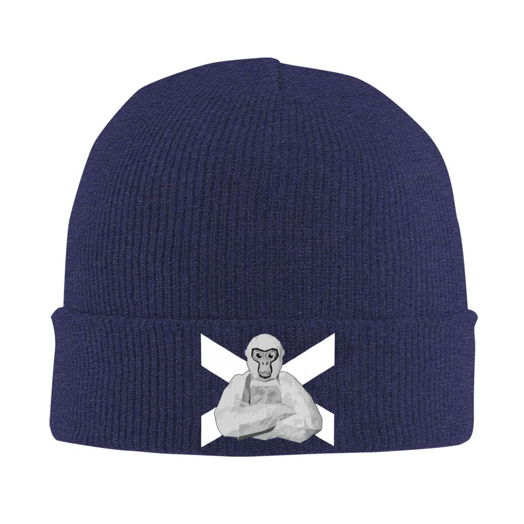 Gorilla Tag Warm Knitted Cap Winter Knit Bonnet Hat Skullies Beanies Hip Hop Caps for Unisex
