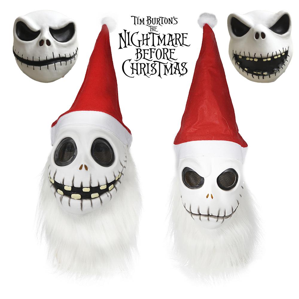 Jack Skellington Maske The Nightmare Before Christmas Halloween Kostümmaske für Erwachsene