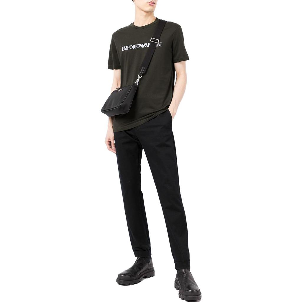 Emporio Armani Logo-print Cotton T-Shirt 8N1TN5-1JPZZ-0573